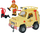 Set lodrash Simba Fireman Sam Rescue Jeep Sam Figure, makinë shpëtimi me drita dhe tinguj, figurë zjarrfikësi