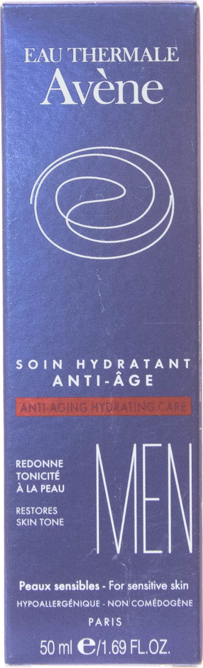 Krem fytyre Avene Men Anti-Aging Hydrating Care, kundër plakjes, për lëkurë të ndjeshme, 50ml