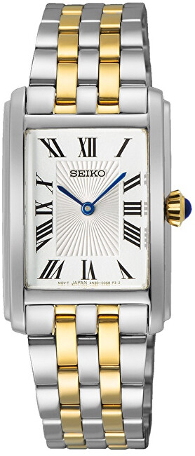 Orë për femra Seiko Quartz SWR087P1, dyngjyrëshe