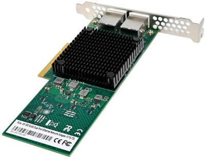 Kartë rrjeti Microconnect X710T2L, PCIe x8, gigabit, e gjelbër