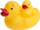 Играчка за бања АМ ТОЈС Туло Bath Squeaker Duck, 2 парчиња, жолта