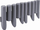Palisadë kopshti AWTools AW60422, 230 cm, ngjyrë grafiti