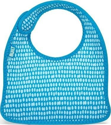 Сет лигавчиња Built Bib Mess Mate Dribble Dots, неопрен, 2 парчиња, сино