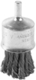 Furçë teli fundore Milwaukee S6, 29x28x72 mm, tel çeliku 0.35 mm, argjendtë