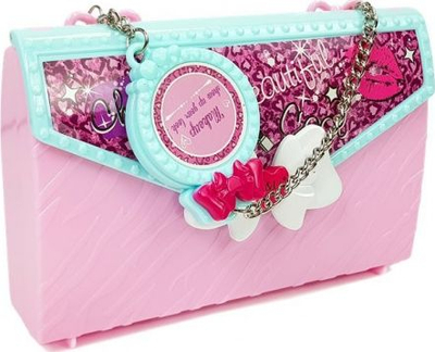 Set lodër kozmetike Leantoys My Beauty Makeup Handbag, me çantë dore, për goca, rozë