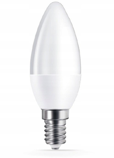 Llambë LED qiri Heda HD025 C37 E14, 5W, 470lm, e bardhë e ngrohtë