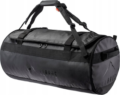 Çantë sportive Elbrus Duffel Bag 65, 65L, që s’e kap uji, e zezë
