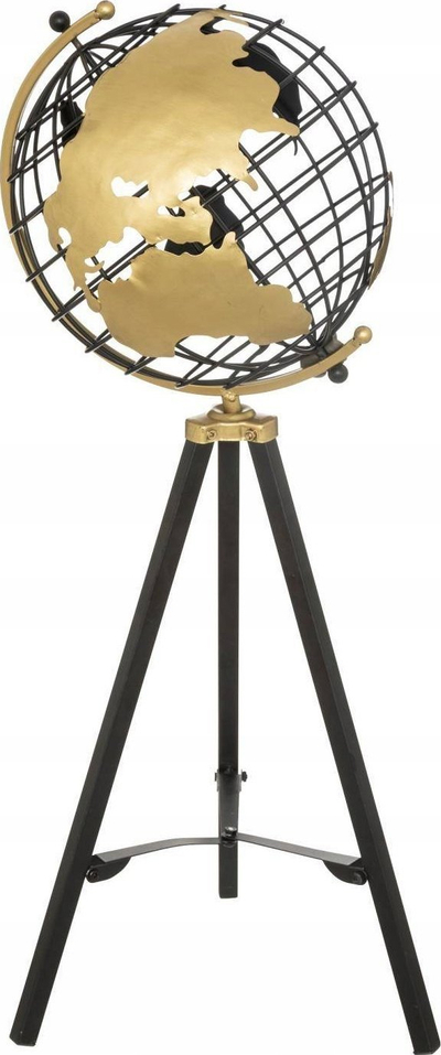 Glob dekorativ Atmosphera Globe Ramon, metal 70cm, me tripod, i zi