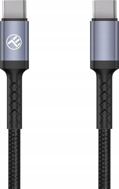 Kabllo USB C Tellur Type C në Type C, 60W 3A, 2m, e zezë