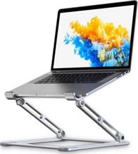 Mbajtëse laptopi Tech-Protect Prodesk, alumini, deri 17", gri