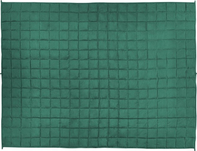 Batanije e rënduar jeshile smerald, 100x150 cm, 4 kg