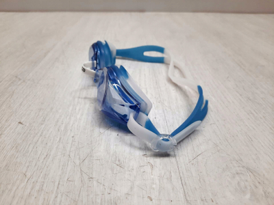 Syze noti Beco Rimini 12+, lente transparente, rrip i rregullueshëm, blu e bardhë