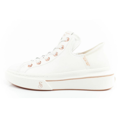 Патики Skechers Snoop One OG Leather Slip Ins W 186001, природна кожа, бели