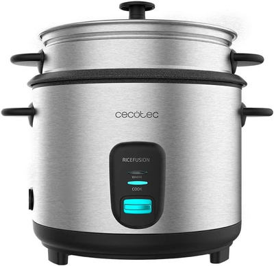 Enë gatimi për oriz Cecotec RiceFusion 7000 Inox, 1.8L, 700W, argjendtë