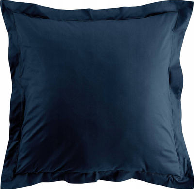 Jastëkëse Douceur d'intérieur Cotton, 63x63 cm, 100% pambuk organik, blu e errët