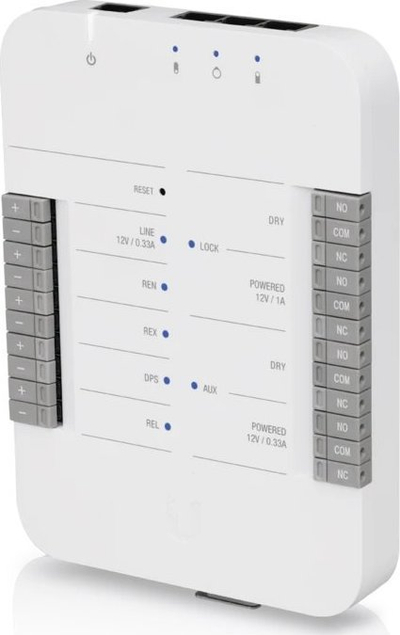 Kontrollues hyrjeje Ubiquiti UniFi Access HUB UA-HUB, 4x 1GbE, PoE++, i bardhë