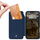 Kapak telefoni Dux Ducis Skin Pro për iPhone 17 Pro Max, me stand, me xhep kartash, blu