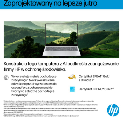 Laptop HP OmniBook 7 AI 16-ay0217nw, 32GB, 1TB, i argjendtë