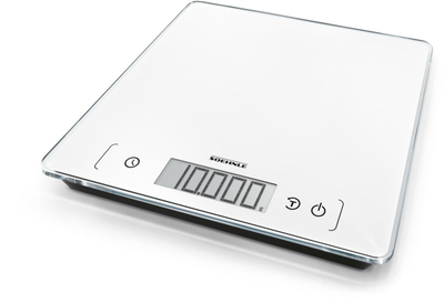 Peshore kuzhine Soehnle Page Comfort 400, elektronike, me ekran LCD, e bardhë