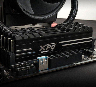 Memorie ADATA XPG Gammix D10, DDR4, 8 GB, 3200 MHz, CL16, AX4U32008G16A-SB10