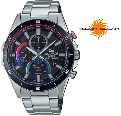 Orë dore për meshkuj Casio Edifice Solar EFS-S610GH-1AVUEF, e argjendtë
