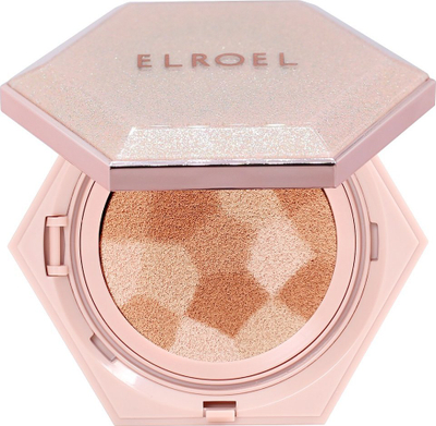 Fondatinë kushon ELROEL Correttivo Blending Compact, 12.5g, nuanca 23 Natural Beige, rose gold