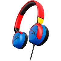 Kufje me kabllo HyperX Cloud Mini, për fëmijë, 3.5mm, blu kuqe verdhë