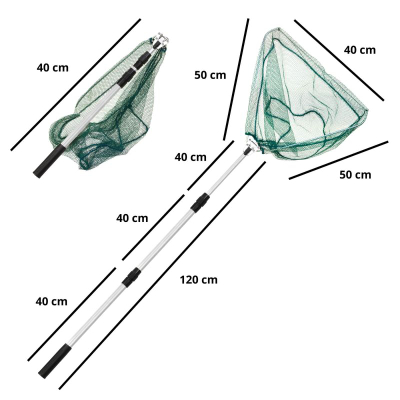 Set peshkimi MacGyver Big Fish 41 në 1, 2.4m, me aksesorë, shumëngjyrësh