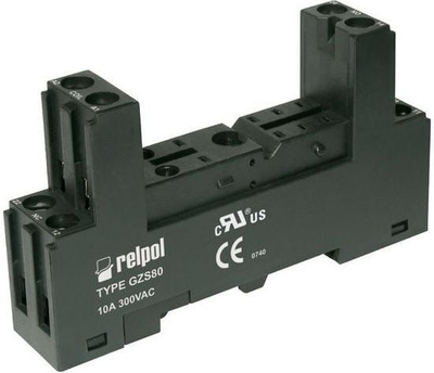 Bazë releje Relpol GZS80, për RM84 RM85 RM87L RM87P, 10A 300V AC