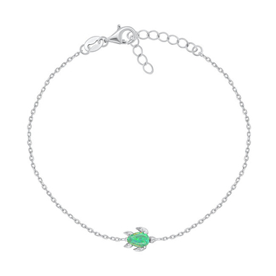 Byzylyk për femra Brilio Silver Turtle sBS3541, i argjendtë