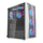 Kuti PC Darkflash DK352 Plus, ATX Mid Tower, 4 ventilatorë RGB, e bardhë