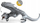 Figurinë Schleich Ukrainian Ironbelly WIZARDING WORLD, 30 x 27 x 11 cm, gri