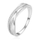 Unazë argjendi Beneto AGG446L, zirkon kubik, madhësia 58 mm, argjend