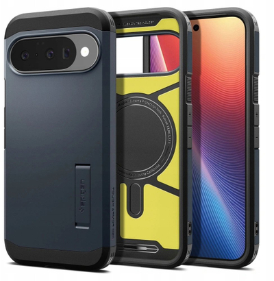 Kapak telefoni Spigen Resistant Armor, për Google Pixel 10 dhe Pixel 10 Pro, blu