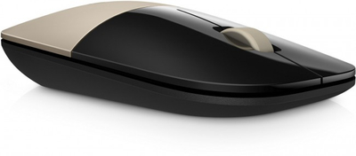 Maus wireless HP Z3700, 2.4 GHz, USB, ari i artë