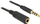 Kabllo audio Delock 84666, Jack 3.5mm në Jack 3.5mm, 1m, e zezë