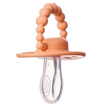 Cuclë Luu Kids Positioning, silikon, 0–3 muaj, Summer Apricot