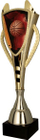Kupë trofeu basketbolli Victoria Sport, plastike, 33.5cm, e artë
