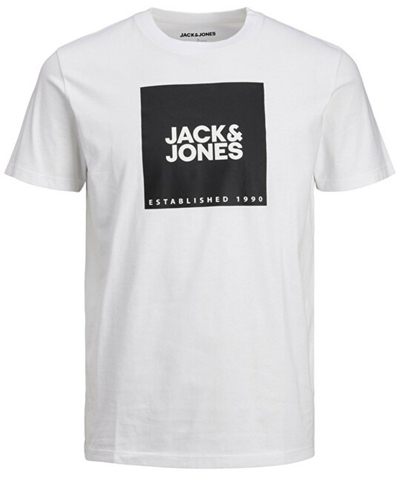 Maicë Jack&Jones JJLOCK Regular Fit, e bardhë