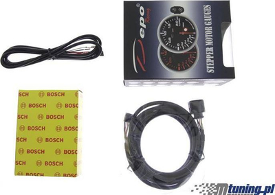 Matës wideband AFR DRacing Depo Gauge 52mm, sensor Bosch, ndriçim blu