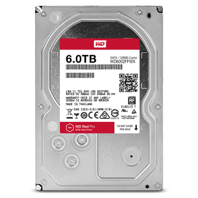 Hard Disk WD Red Pro WD6002FFWX, 6TB, 7200 RPM, 128MB Cache