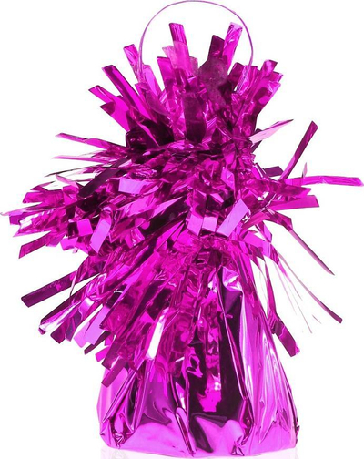 Kundërpeshë balonash folie, 145g, rozë metalike
