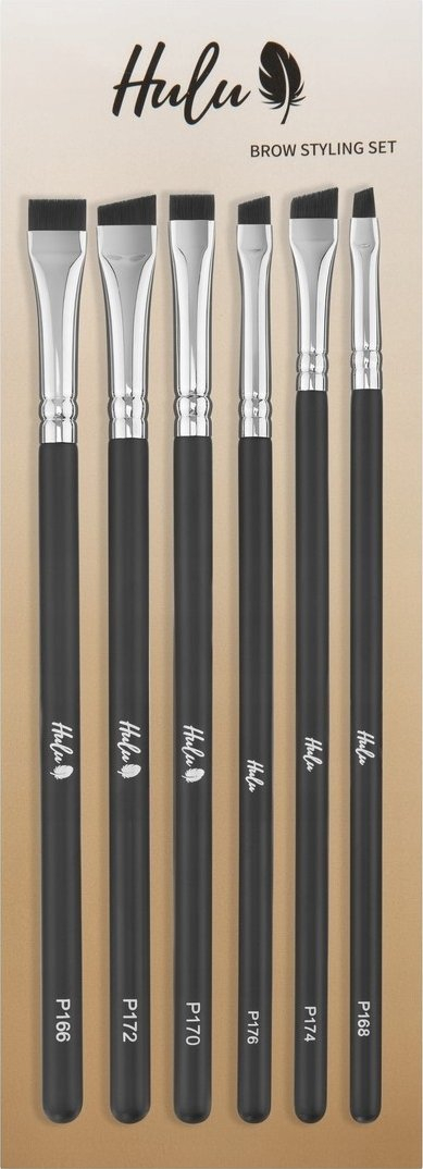 Set furçash për vetulla Hulu Brow Styling, 6 copë