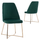 Karrige Rosalind 49×62×93 cm (HM9276.03), gjelbër/ ari