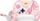 Kontroller PowerA  Enhanced Princess Peach Plaid, wireless, shumëngjyrësh