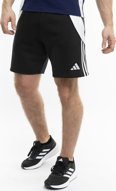 Shorce sportive adidas Tiro 24 Sweat M IP1954, pambuk me poliestër, me xhepa me zinxhir, të zeza