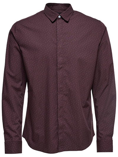 Këmishë ONLY & SONS Otto, e kuqe/vere M mOL0082-M