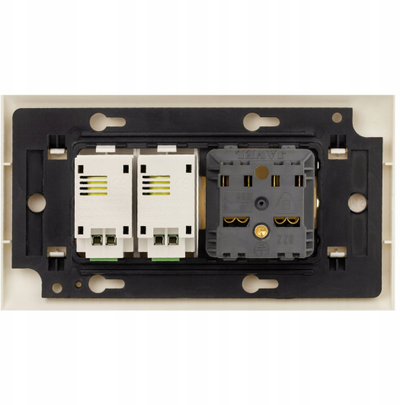 Mbajtëse Mediabox JL-04-S2M-1, 2M, e zezë