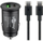 Karikues veture Goobay Double Fast Charging, 27W, USB C PD dhe USB A QC, i zi