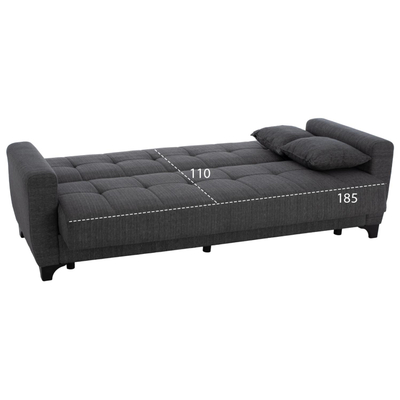 Set divan-shtrat (3 + 2 ulëse) HM11748.03, gri